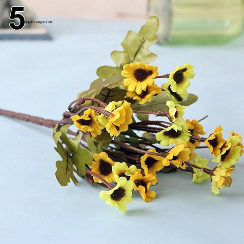 Đóa hoa cúc nhân tạo bằng vải dùng trang trí bền bỉ đẹp mắt