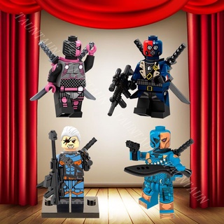 Bộ Đồ Chơi Lego Lắp Ráp Mô Hình Nhân Vật Deathstroke Mini Phù Hợp Cho Trẻ Em