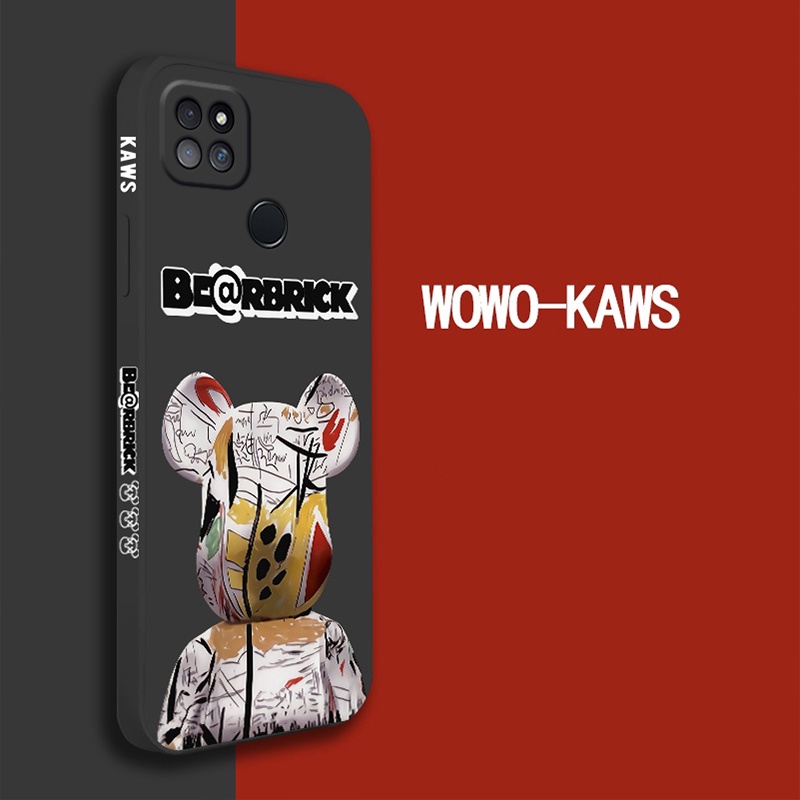 Ốp Điện Thoại tpu Mềm Hình Gấu KAWS Cho Realme 8 6 6i 7 5 5s 5i Pro C11 C25 25S C15 C12 C20 C21 C21Y 2020