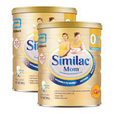 Lon Sữa 900g Similac Mom hương sữa chua dâu và Vani Abott.cung cấp nguồn dinh dưỡng tối ưu cho bà mẹ mang thai