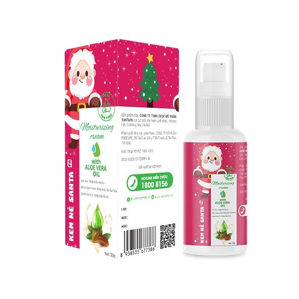 Kem Nẻ Santa 30gr Giúp Dưỡng Ẩm, Tái Tạo Da Do Nứt, Khô Da, hăm tã