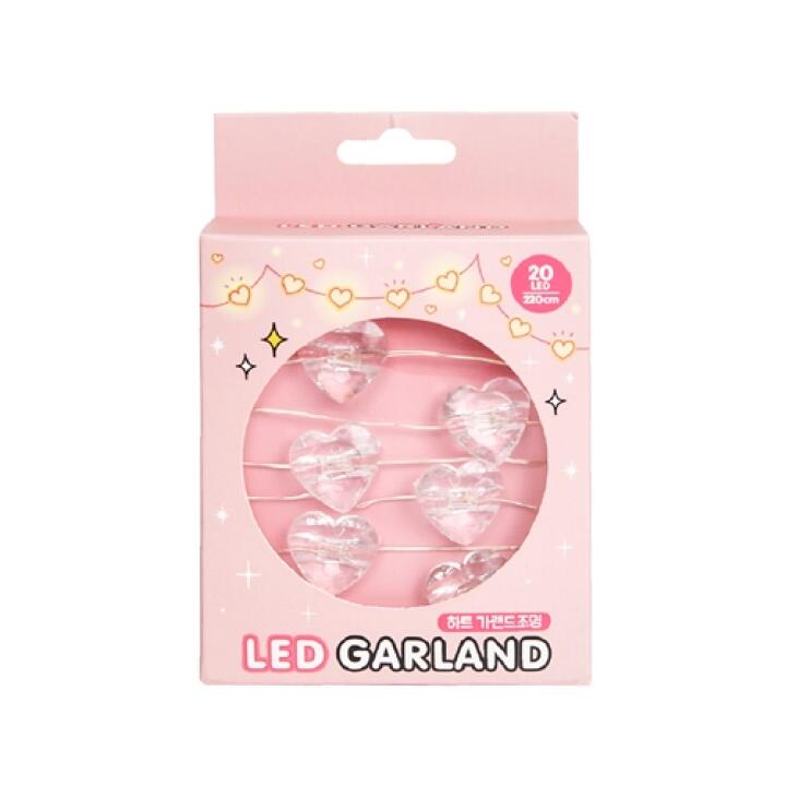 Dây Đèn Trang Trí ARTBOX Hàn Quốc Hình Trái Tim