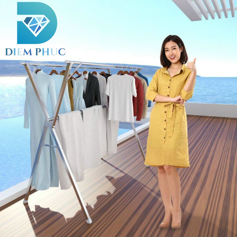 Sào Phơi Đồ Hichiwa - Sào Phơi Inox Thông Minh Cao Cấp - Chắc Chắn, Giàn Phơi Thông Minh Diễm Phúc
