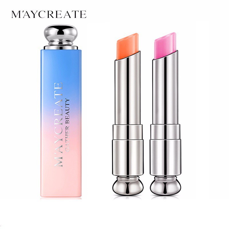 Son Dưỡng Đổi Màu Lâu Trôi Maycreate Gather Beauty Moisturizing Lipstick 3g