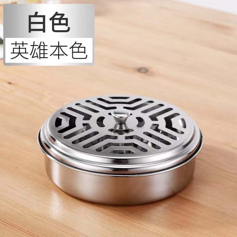 Hộp Đựng Nhang Trầm Hình Tròn Bằng Sắt Rèn Chống Gió Chống Gió Chống Lửa Cho Hộ Gia Đình Ngoài Trời Cr