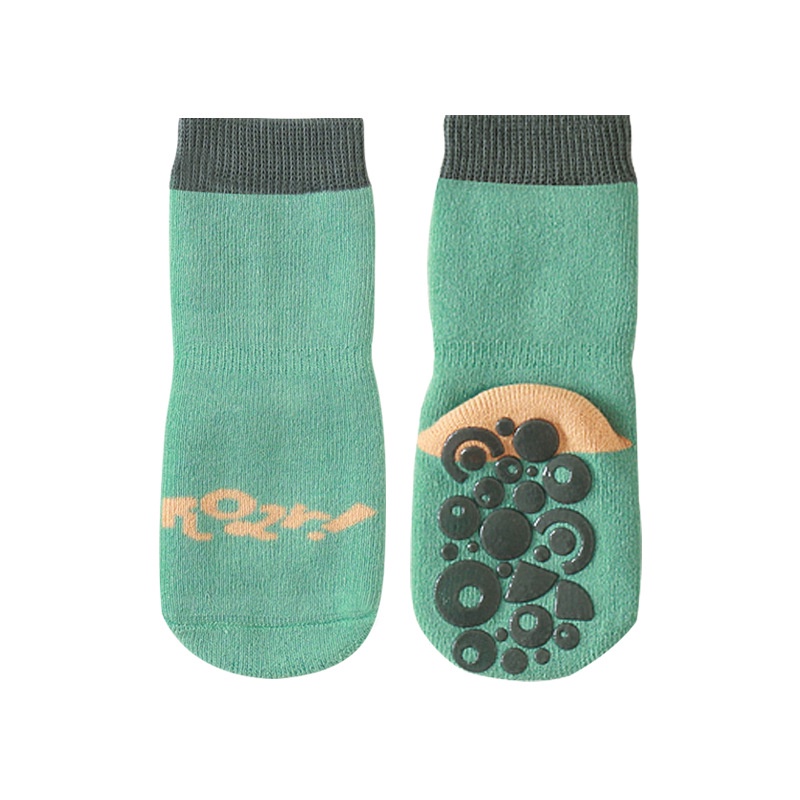 Tất trẻ em mùa thu / mùa đông dày dặn ấm áp vớ trẻ em phân phối chống trượt trẻ em mới biết 213