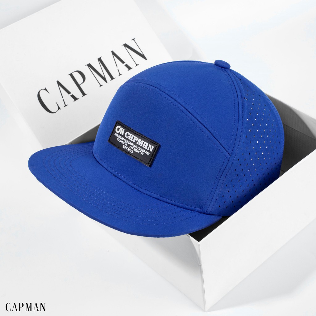 Mũ lưỡi trai CAPMAN chính hãng full box, nón kết nam snapback dù CM94 freesize