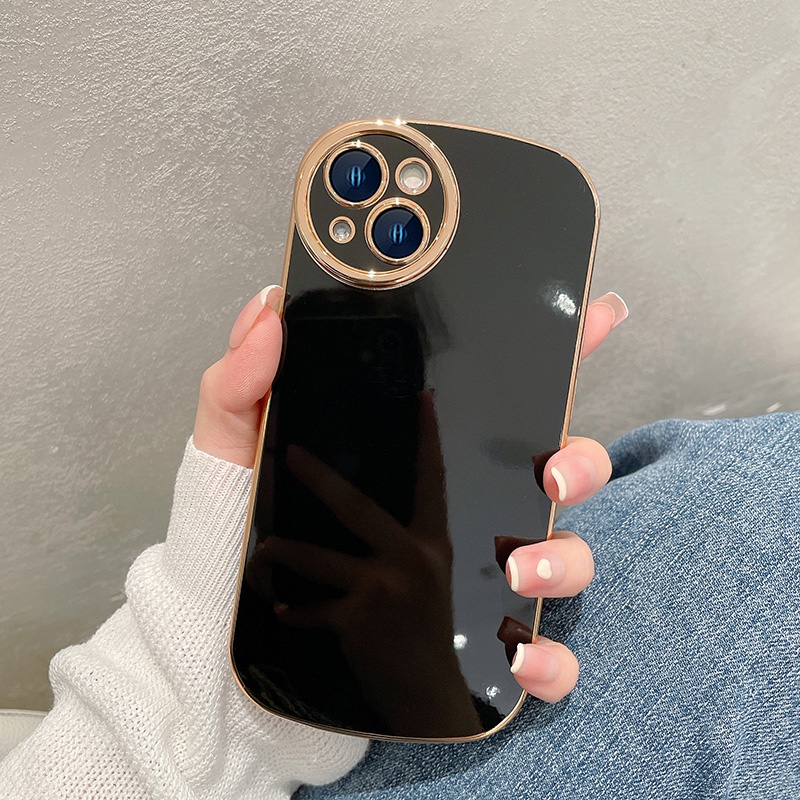 Ốp Điện Thoại Silicon Mềm Chống Rơi Bảo Vệ Ống Kính Máy Ảnh Cho iPhone7 8 12 11pro max X XS