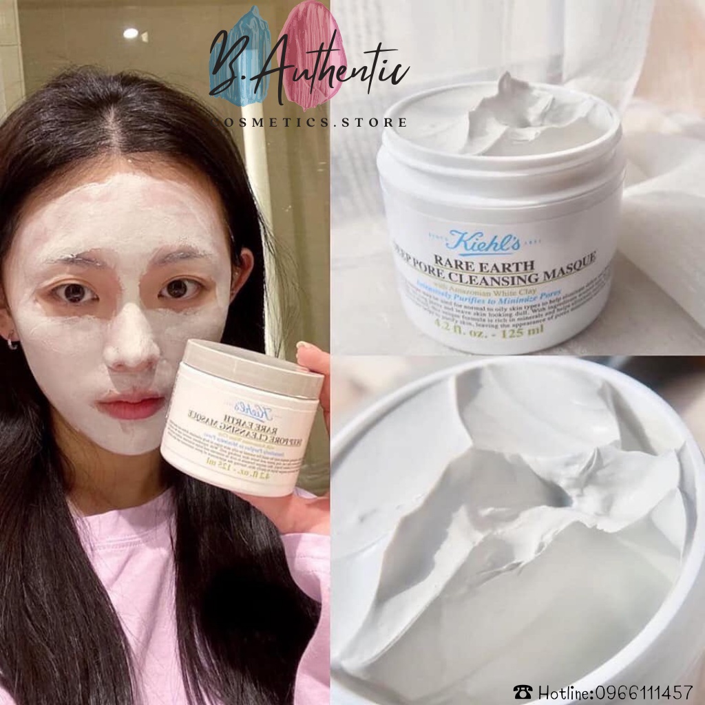 Mặt nạ Đất sét KIEHL.S Thanh Lọc Da -giảm mụn ẩn-đầu đen, kiềm dầu, se khít lỗ chân lông | BigBuy360 - bigbuy360.vn