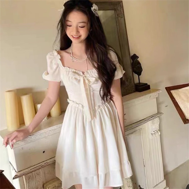 NRVP Mới Đầm Maxi Nữ Tay Ngắn In Hoa Thời Trang