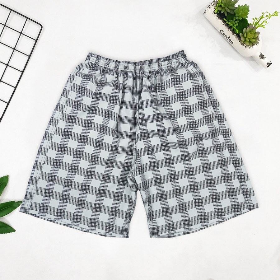 Combo 5 Chiếc Quần Short Nam KAW, Quần Lửng Nam, Quần Đùi Thể Thao, Quần Short Nam Lưng Thun 4 Túi Túi Sau Có Khóa Kéo