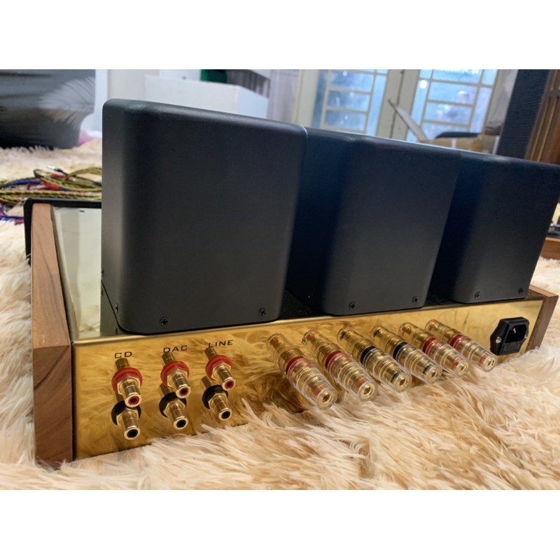 Amply đèn EL84PP bóng châu âu