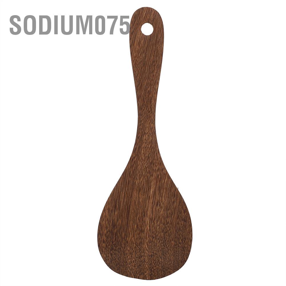 Sodium075 Kitchen Cooking Tool Shovel Wooden Spatula Fried Rice Turner Utensils