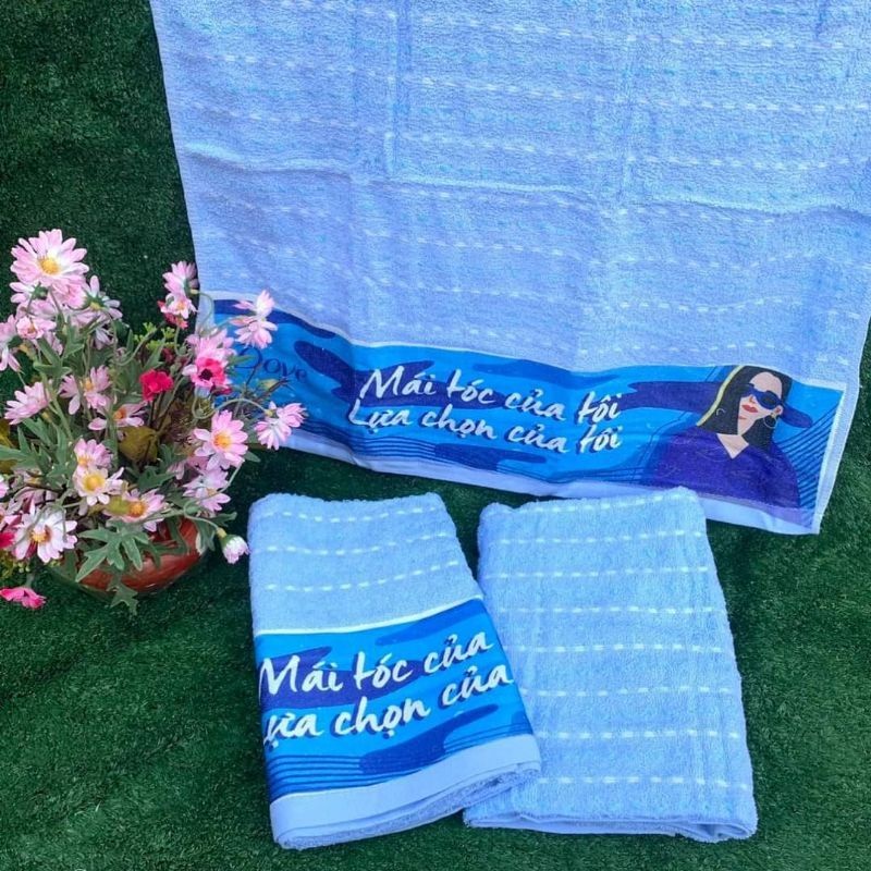 Khăn tắm cotton 40x80, 50x100, 60x120 cm hàng tặng