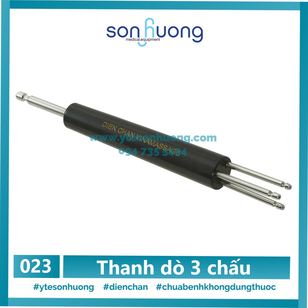 Thanh dò diện chẩn 3 chấu