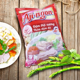 Hạt nêm aji-ngon ajinomoto đậm thịt ngọt xương gói 900gr