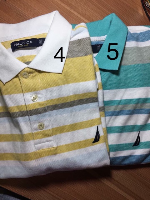 NAUTICA áo thun cá sấu VNXK xuất xịn kiểu polo