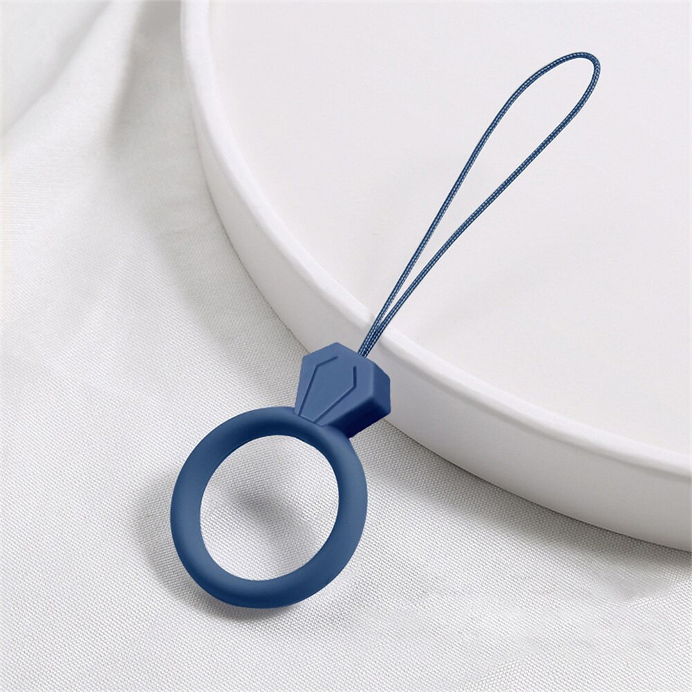 Dây đeo điện thoại bằng silicone phong cách hoạt hình dễ thương