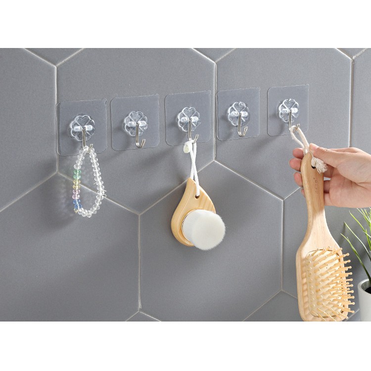 Combo 10 Móc Dán Tường Siêu Trọng Lực