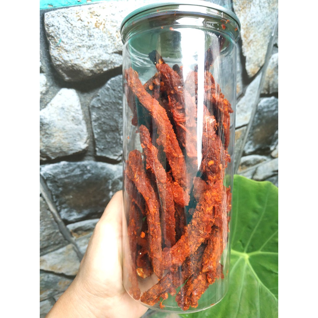 Khô bò que TinTin hũ 300g, thịt khô truyền thống, đặc sản, ăn vặt 3 miền đặc biệt thơm ngon | BigBuy360 - bigbuy360.vn