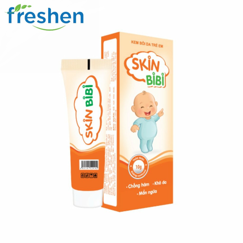 SKINBIBI KEM BÔI DA TRẺ EM CHỐNG HĂM TÃ 10gr