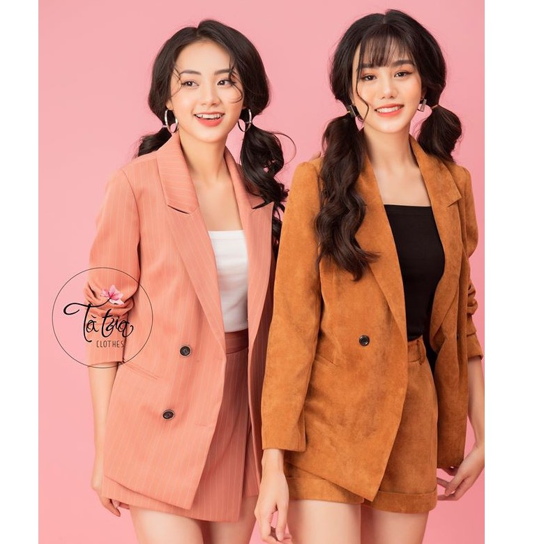 Áo Vest nữ nhung Tà Tưa Clothes | BigBuy360 - bigbuy360.vn