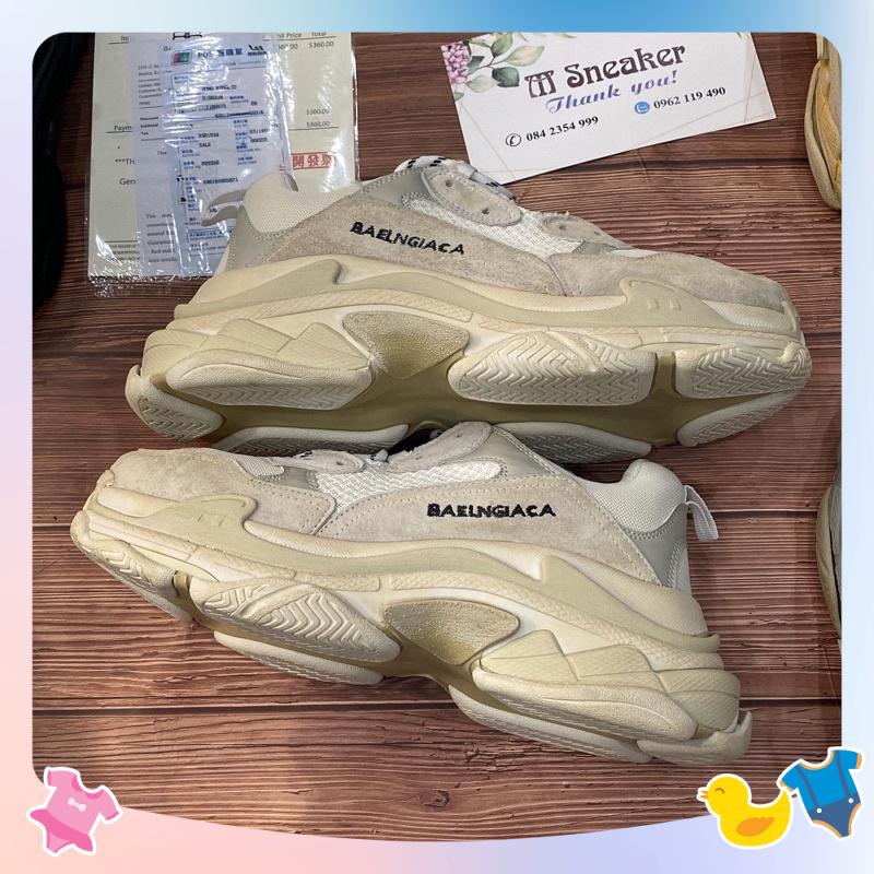 (❤️ Freeship +tặng hộp + quà +bill❤️) giày thể thao nam nữ balen lỗi chữ đế phân tầng hàng cao cấp , tặng hộp