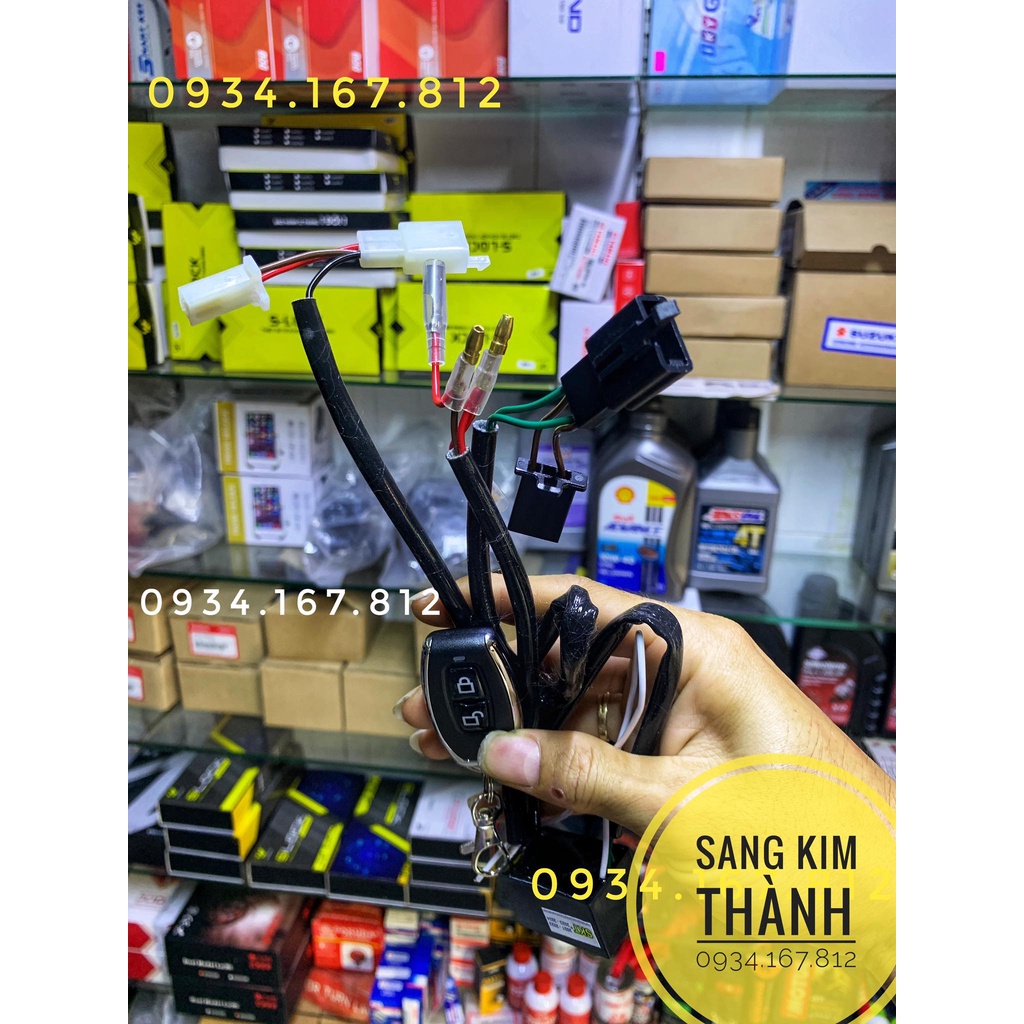 Bộ Tắt Mở Điện Xe EXCITER 150 và Đề Từ Xa Không Cần Chìa Khoá