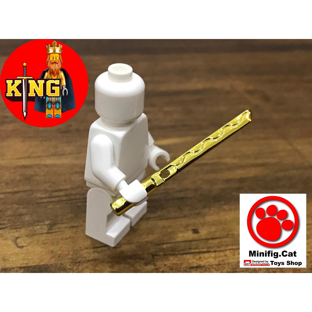 Minifig.Cat Ninja Sword  electroplating gold Phụ kiện đồ chơi