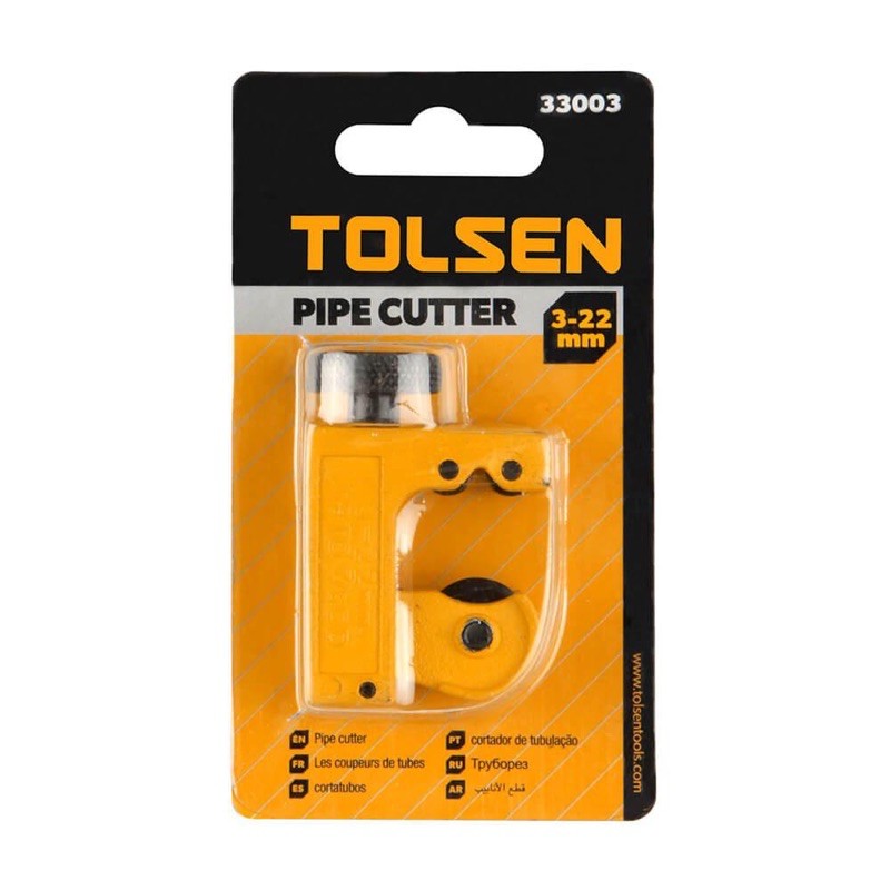 Dụng cụ cắt ống đồng, nhôm, nhựa TOLSEN 33003 Dao cắt ống đồng đường kính cắt 3-22mm