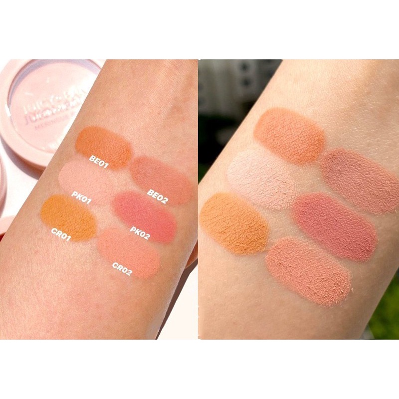 MÁ HỒNG DẠNG LÌ KHÔNG NHŨ APIEU JUICY PANG MERINGUE BLUSH 5.2G CHÍNH HÃNG - 8719