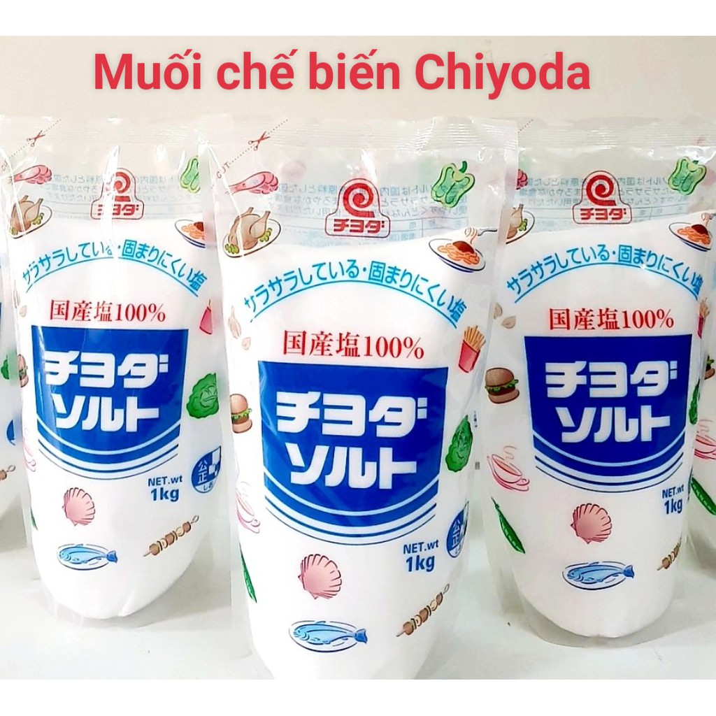 Muối Chế Biến Chiyoda 1kg - Nhật Bản