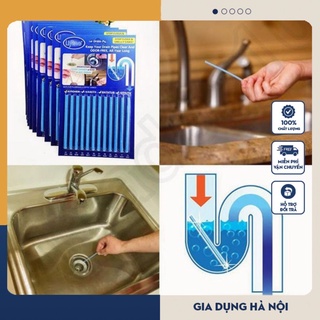Que Thả Tự Tiêu Sani Sticki Thông Tắc Cống - Vỉ 12 Que