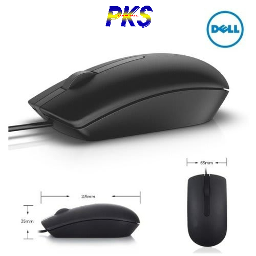 Chuột máy tính có dây Dell MS116 chính hãng