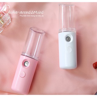 Máy phun sương dưỡng ẩm ,máy xịt khoáng mini dưỡng ẩm cho da nhỏ tiện lợi dễ mang theo - Chi Ha Accessories