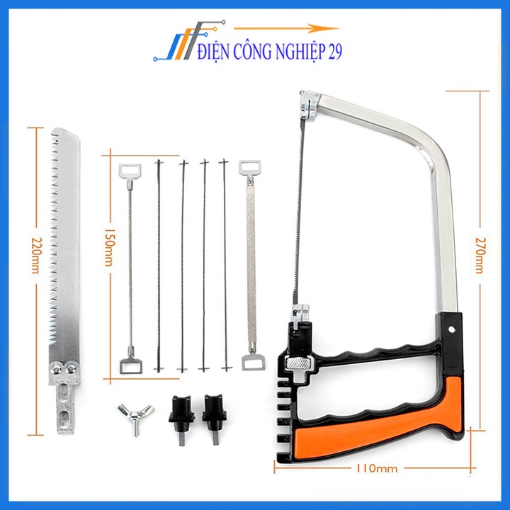 Bộ Cưa Cầm Tay Đa Năng 6 Món ( Vàng )
