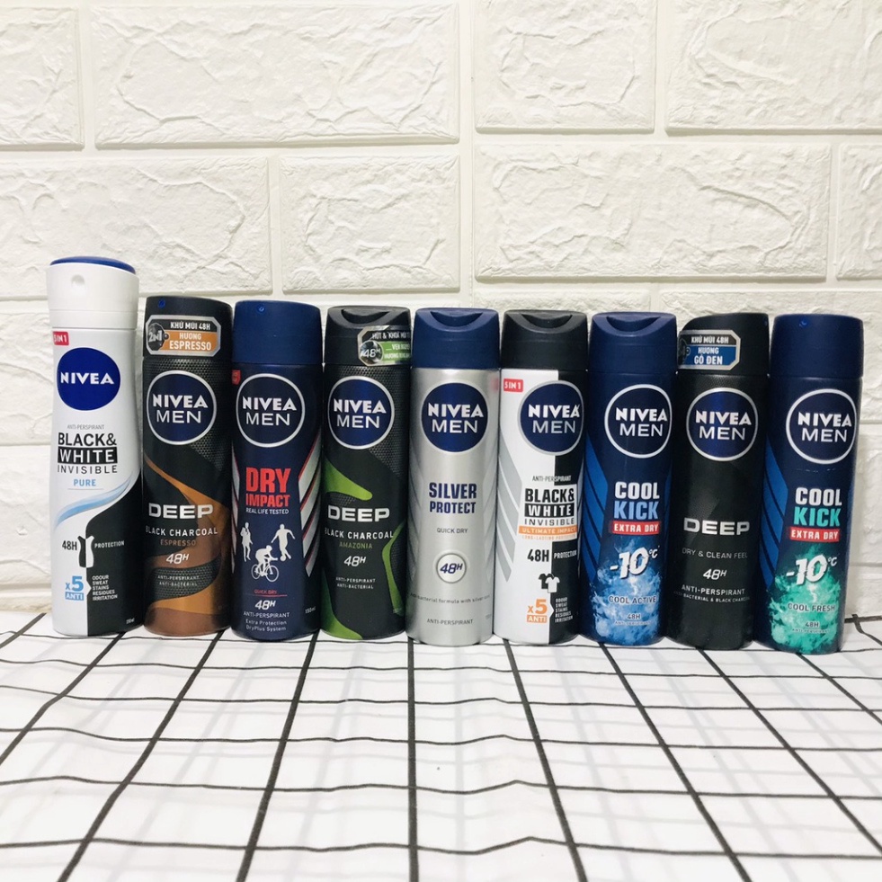 XỊT NGĂN MÙI NIVEA MEN (150ml)