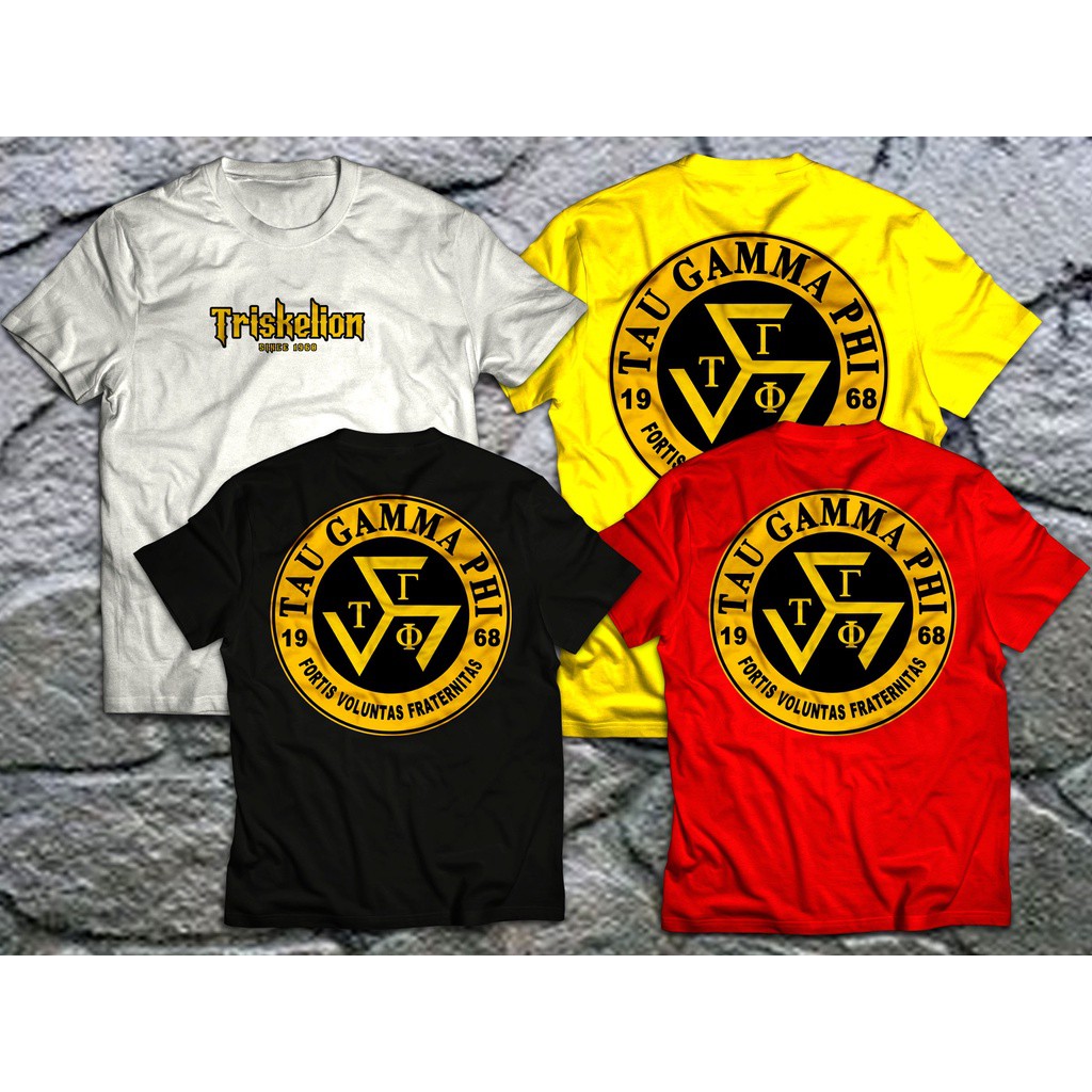Áo thun Tau Gamma Phi - Áo thun Tau Gamma Sigma - Triskelion FS - Frat