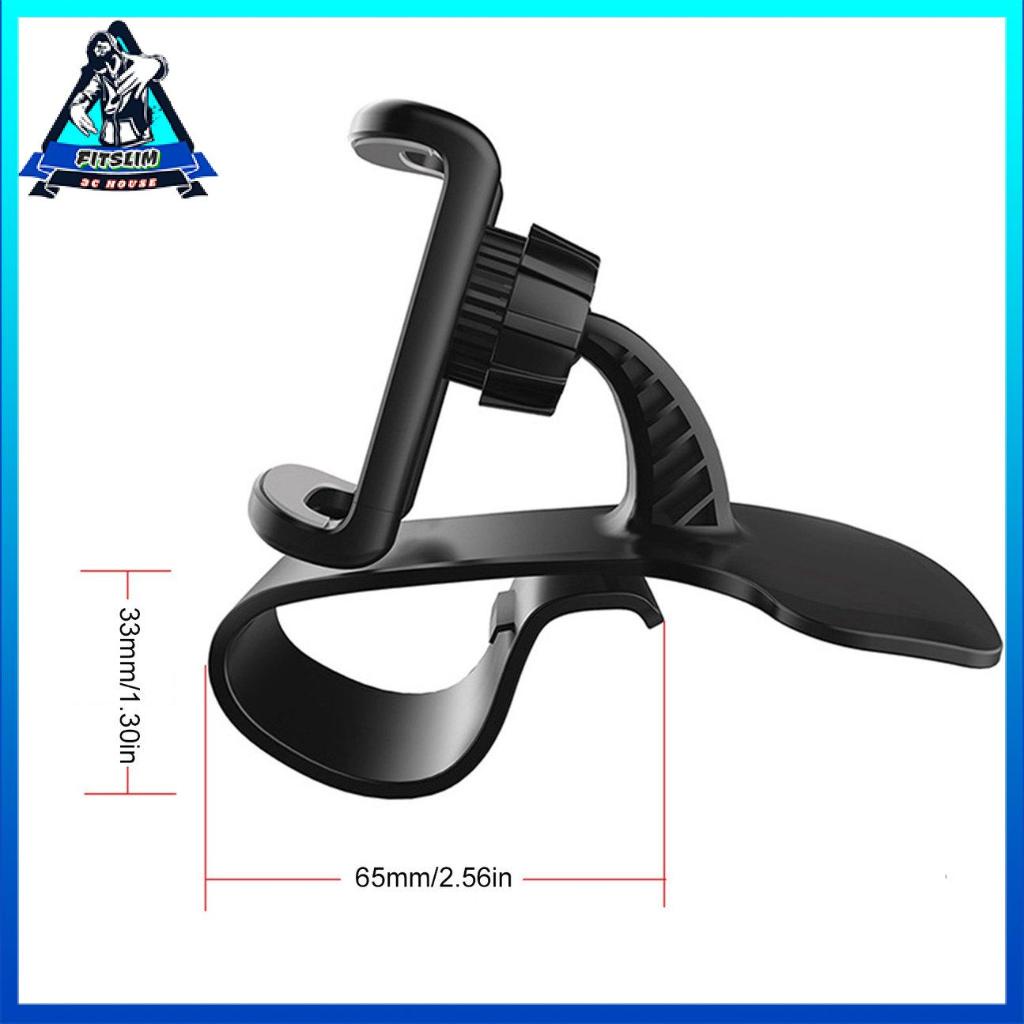 Kẹp Giữ Điện Thoại Xoay 360 Độ Gắn Bảng Điều Khiển Xe Hơi Iphone