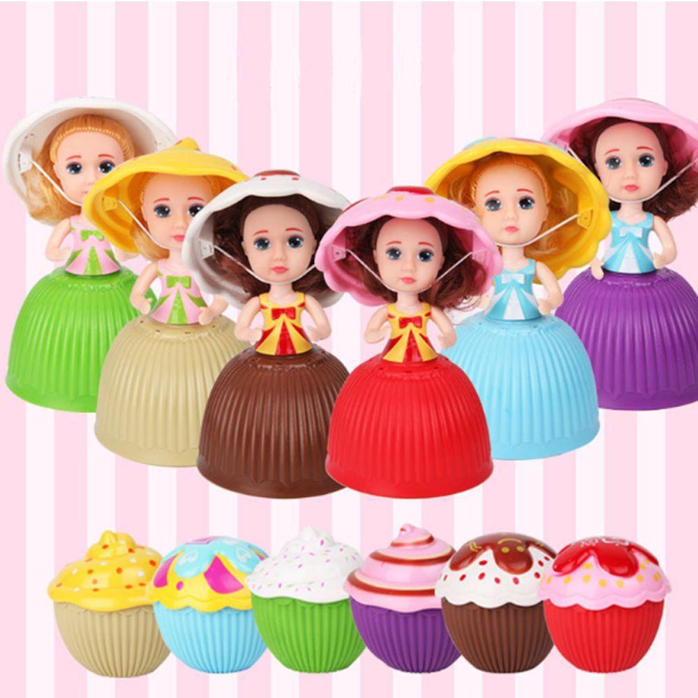 SUSANS Bánh Cupcake Đồ Chơi Mini Kiểu Hoạt Hình Xinh Xắn Cho Bé Gái