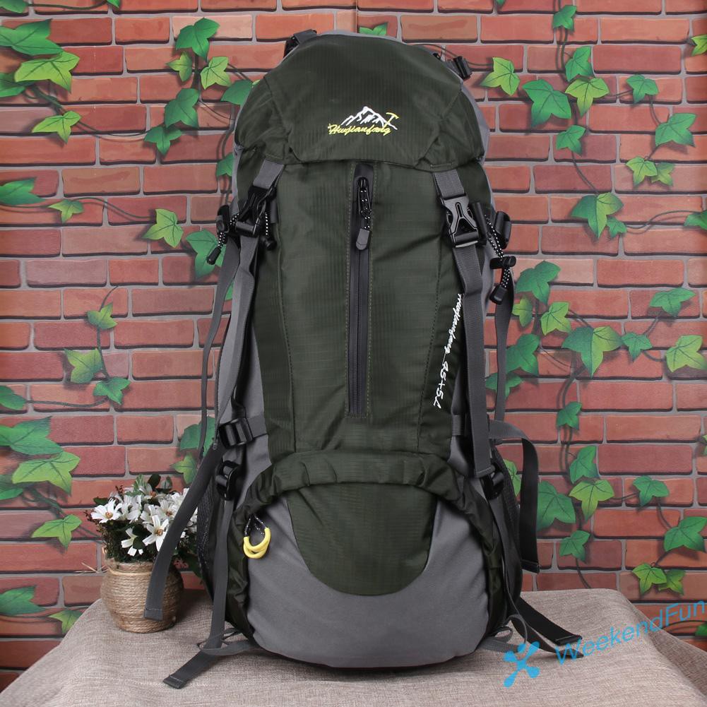 【COD】50L Climbing Outdoor Travel Backpack Sport Camping Hiking Rucksack Bag