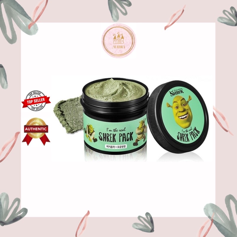 [Mã SKAMPUSH11 giảm 10% đơn 200k] mặt nạ đất sét bạc hà Shrek