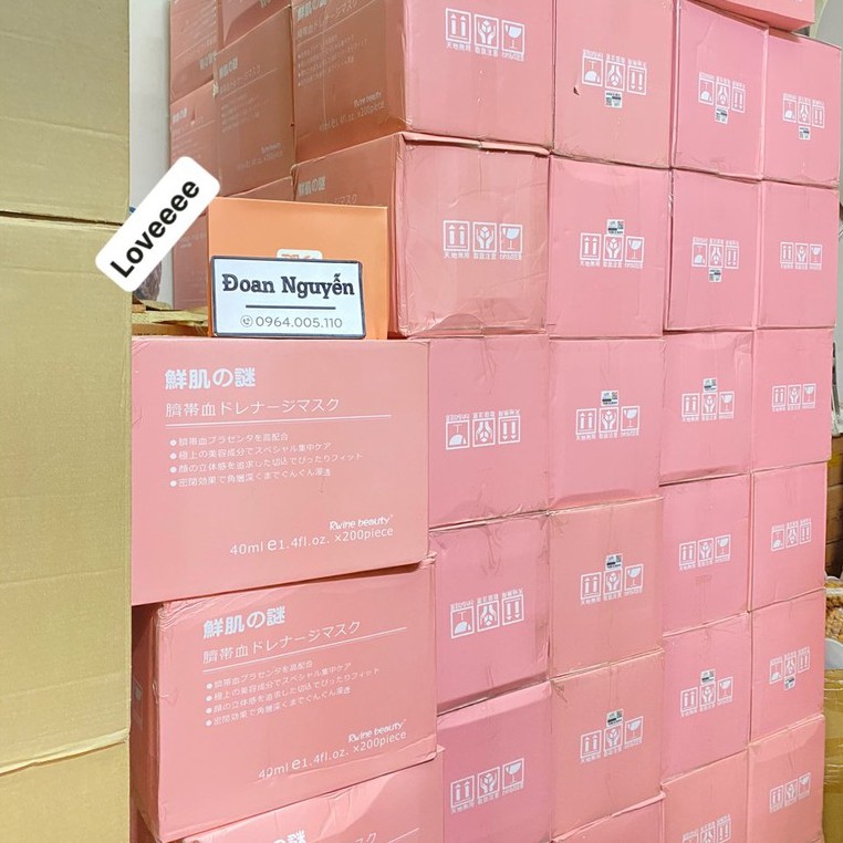 Hộp 50 Mặt Nạ Tế Bào Gốc Nhau Thai Cừu Cuống Rốn Rwine Beauty | BigBuy360 - bigbuy360.vn