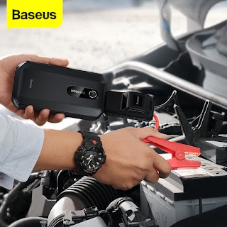 Bộ kích nguồn Baseus Super Energy Air Car Jump Starter ( 10000mAh,Peakcurrent 1000A）