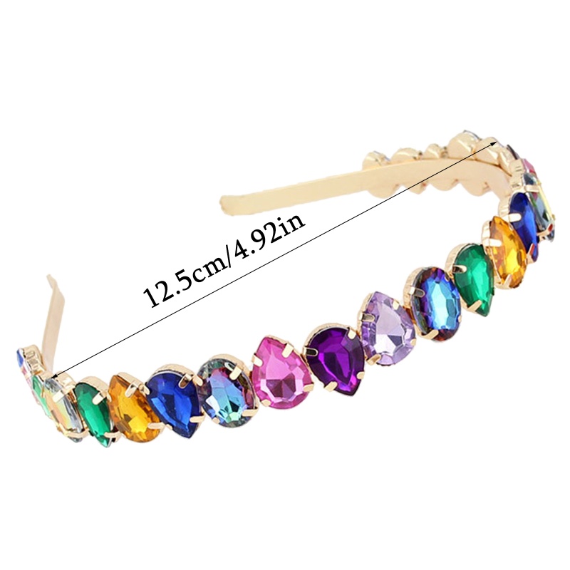 Flgo Băng Đô Đính Đá Lấp Lánh Sang Trọng