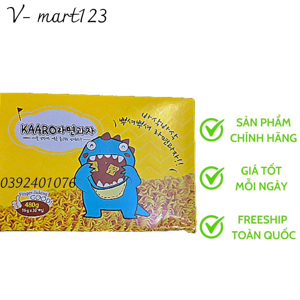 Mỳ Ăn Liền Trẻ Em KAARO Vị Truyền Thống 480gr - Hàng Nhập Khẩu