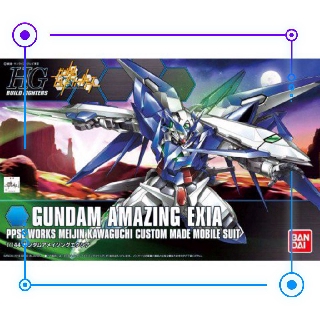 Mô hình lắp ráp hg bf gundam amazing exia bandai - adcgundam