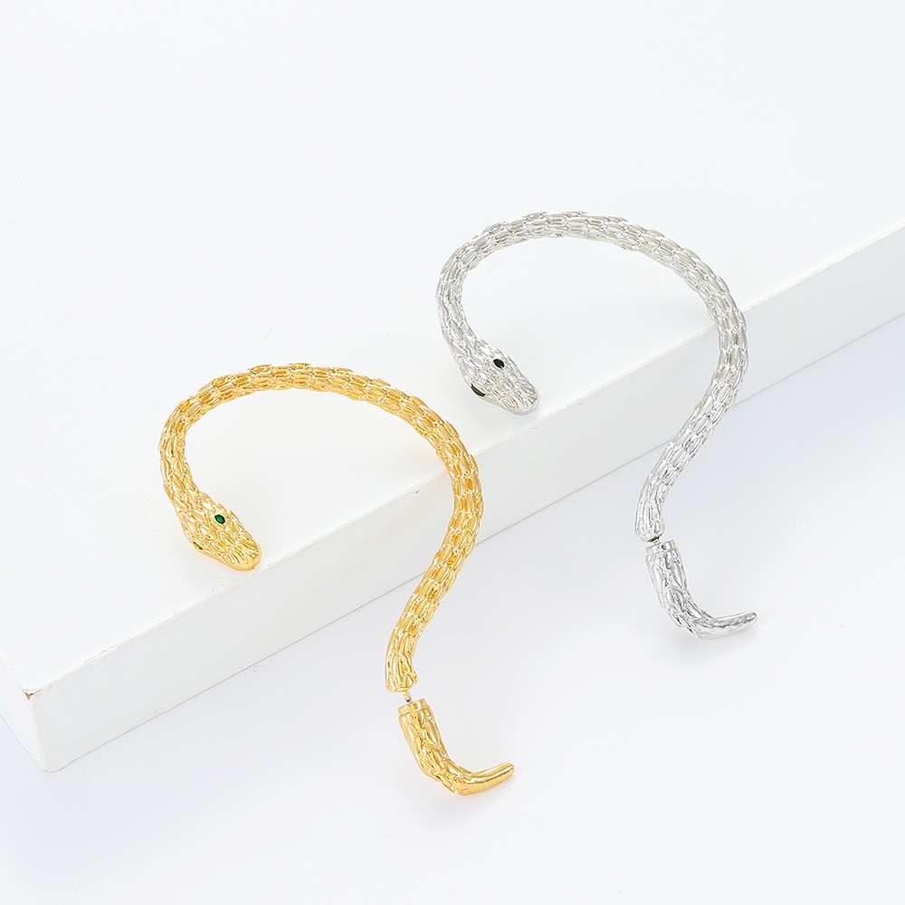 Khuyên Tai Hình Rắn Phong Cách Punk Đơn Giản Thời Trang Cổ Điển Mẫu 2022 Dành Cho Nữ