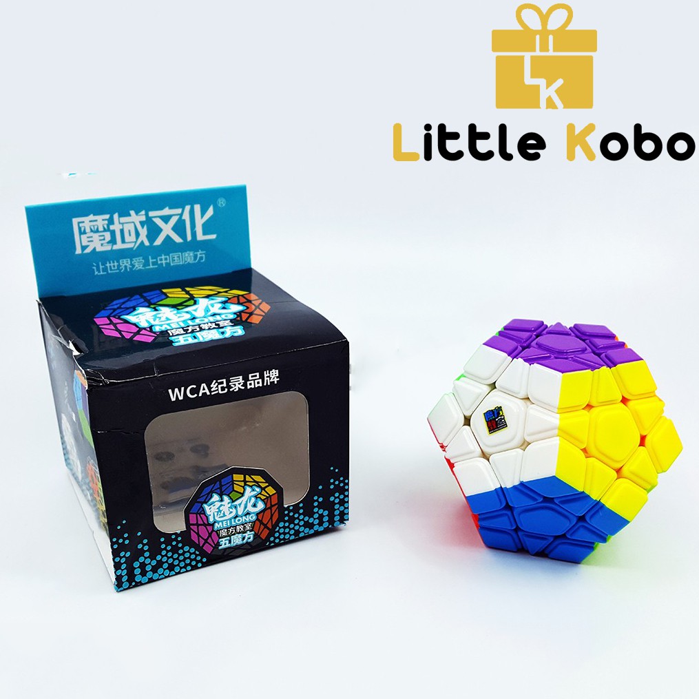 Rubik Megaminx Stickerless MoYu MeiLong MFJS Rubik 12 Mặt