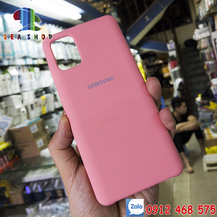 Ốp lưng chống bẩn Samsung Galaxy A71 SM-A715 - Nhựa dẻo - Bên trong có lớp nhung bảo vệ